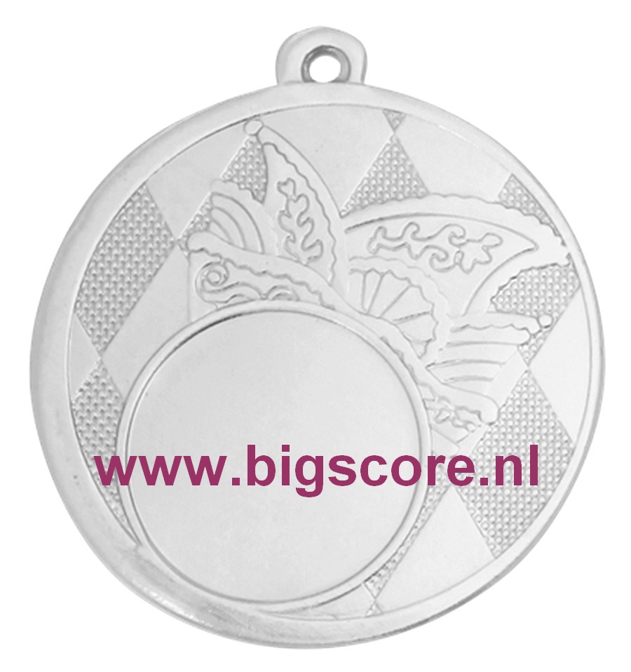 D121 Carnavalsmedaille Goud of Zilver Ø 50 mm